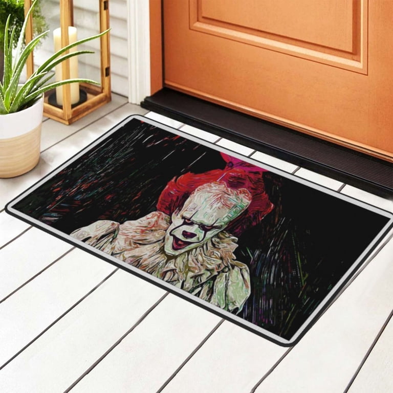 ZICANCN Clown Evil Terror Area Rugs Doormat , Facecloth Non-Slip