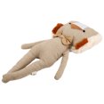 thumbnail image 4 of Muñeca De Dibujos Animados, Lindo Juguete De Peluche Realista Para Calmar Al Bebé Para Niñas LYUMO Otros, 4 of 8