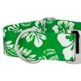 thumbnail image 5 of Country Brook Petz® 1 1/2 inch Premium Kelly Green Hawaiian Dog Collar, Large, 5 of 5