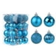 thumbnail image 1 of Uxcell 24Pcs bolas de Navidad de 1.18" adornos a prueba de roturas para decoración de árboles de Navidad azul lago, 1 of 7