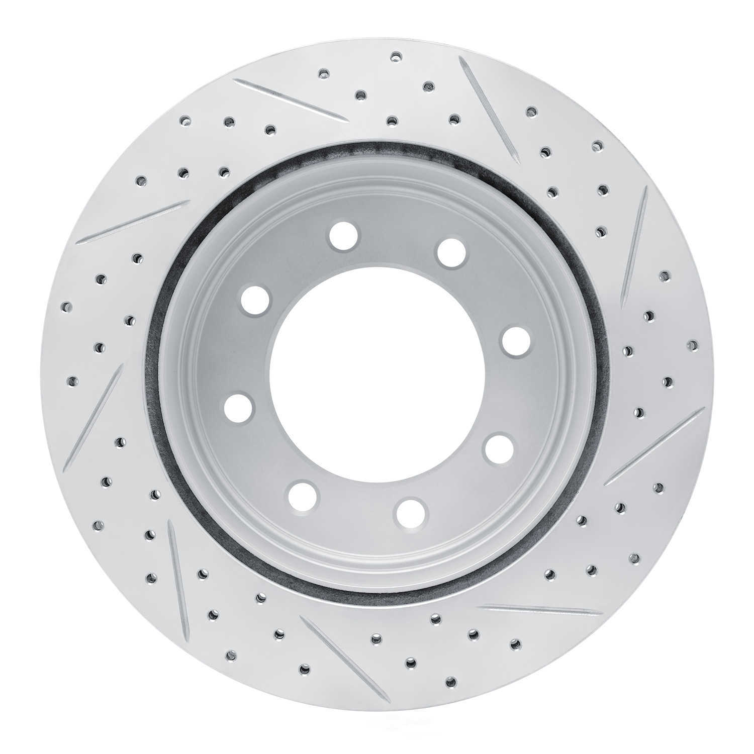 Dynamic Friction Company 830-54227L DFC Geoperformance Rotor - Drilled and Slotted