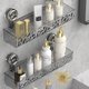 thumbnail image 5 of Organizador de baño Naiovety ABS Transparente Rectángulo, 5 of 6