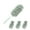 Green, variant on 4Pcs Reusable Microfiber dusters Refills Microfiber Duster for Cleaning extendable Pole Duster Washable Damp Duster Bendable Dry Dusters with Extension Handle Pole Supplies