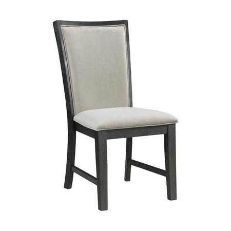 Picket House Furnishings Dining Chair  Set of 2  Black (1 chair leg broken)