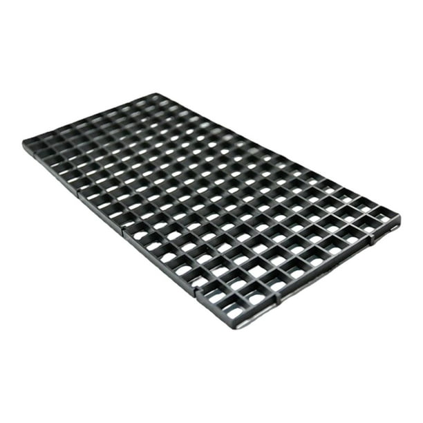 Rejilla divisoria para acuario, tablero aislante, campana separadora para filtro de acuario, cubierta superior para pecera, panel de rejilla, fácil de 30x15x15cm