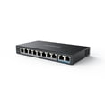 thumbnail image 1 of Conmutador PoE REOLINK RLA-PS1 8 puertos PoE 2 Gigabit Uplink 120 W, 1 of 7