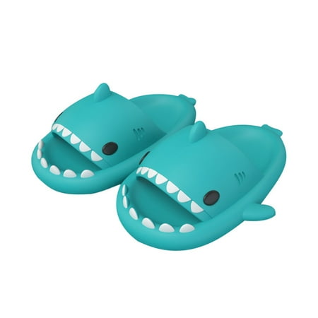 

Luckinbaby Ladies Mens Cute Shark Slippers Non-Slip Sole Summer Sandals