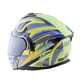 thumbnail image 3 of Casco Para Moto Edge Abatible Amarillo / Azul Doble Certificación L, 3 of 5