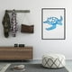 thumbnail image 4 of Tortuga de Pared Arte Metal Pared Vida Marina Metal Metal Mar Decoración y Cuelga, 4 of 8