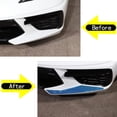 thumbnail image 5 of TINKI Soft Carbon Fiber Front Bumper Bottom Corner Trim Sticker Compatible with Chevrolet Corvette C8 2020-2023, Front Bumper Lip Panel Decoration Sticker, 5 of 12