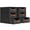 Black, variant on Large Closet Organizers - Closet Storage Drawers for Clothes, Fabric Sotrage Bins with Handle, Collapsible Organizer Bins for Bedroom, Living Room, 4 Pack, Gray