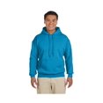 thumbnail image 1 of Gildan Men's Rib Knit Pouch Pocket Hooded Sweatshirt, Style G18500, 1 of 1