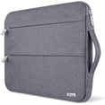 thumbnail image 1 of Funda para portátil Voova impermeable para MacBook de 14 a 15 pulgadas, color gris, 1 of 7