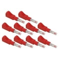 thumbnail image 4 of Retractable Banana Plug Stackable Banana Plug Shrouded Banana Plug Retractable Banana Connector 10PCS Telescopic Banana Plugs 4mm CAT II 600V 32A PE Sheath For Industrial Security, 4 of 8