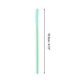 thumbnail image 2 of Unique Bargains 50 Pcs Lightweight Silicone Eyelash Brush for Bathroom Light Green Plastic Silicone, 2 of 5