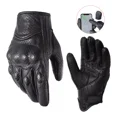 thumbnail image 1 of Guantes De Moto Con Pantalla Táctil 100% Piel De Cabra, 1 of 8