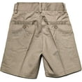 thumbnail image 2 of Boys Adjustable Waist School Uniform Flat Front Straight Shorts Regular Sizes 4-20, 2 of 3