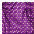 thumbnail image 4 of Soimoi Purple polyester Crepe Fabric Octagon Art Geometric Decor Fabric Printed Yard 42 Inch Wide, 4 of 5