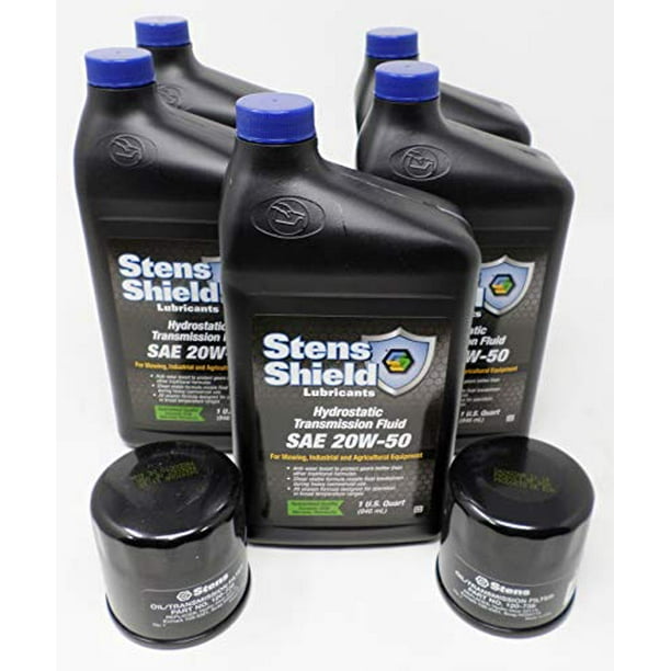 Stens Transaxle 5Quart Hydro Change Kit w/ 2Filters Replaces Hydro