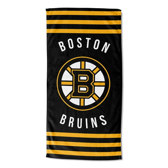 Toalla de Playa Northwest NHL Boston Bruins Rayas 76x152 cm