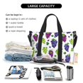 thumbnail image 4 of Travel Duffle Bag purple Grape blue green Travel Tote Bags Carry on Luggage Waterproof Weekender Bags with Top Handle Adjustable Shoulde Strap for Travel Gym, 4 of 5