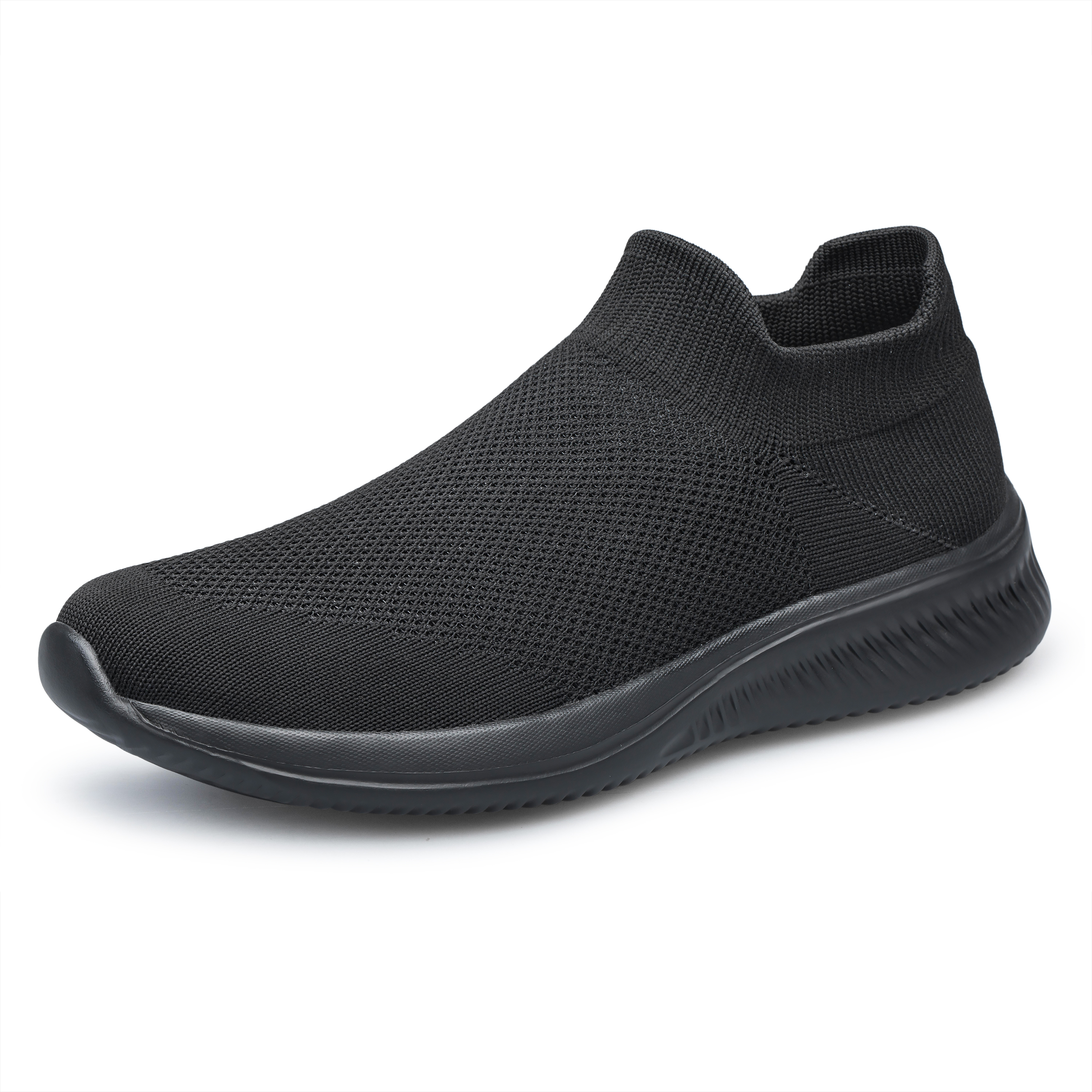 ADQ Women's Lightweight Slip-On Flats, Black, Size 11 photo 2