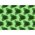 thumbnail image 1 of Ahgly Company Machine Washable Indoor Rectangle Transitional Deep Emerald Green Area Rugs, 4' x 6', 1 of 7
