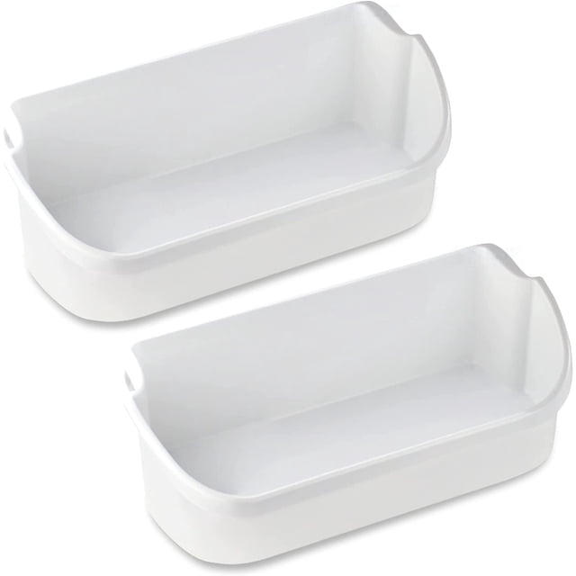2 compartimentos de puerta compatibles con el reemplazo de estante de refrigerador Frigidaire | Piezas de repuesto Frigidaire | Reemplazo de estante de puerta Frigidaire
