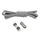 thumbnail image 1 of Cordones elásticos sin atar, 2 unidades, hebilla semicircular, sin atar Gris, 1 of 9