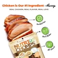 thumbnail image 3 of Nutri Chomps Rawhide-Free Knotted Dog Chews, 4-Inch, Chicken, Peanut Butter & Milk Flavor, 9 Count, 3 of 7