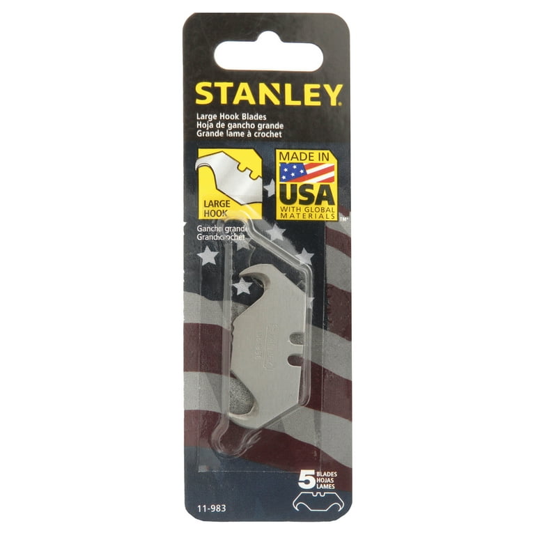 High-quality hook blade which fit ALL STANLEY utility knives