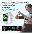 thumbnail image 2 of Reloj Inteligente T900 Pro Max Smart Watch Bluetooth Correa 45 Mm Pantalla Táctil Llamadas Notificaciones Sensor De Ritmo Cardiaco Blanco, 2 of 8