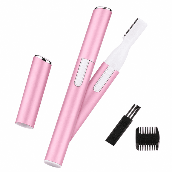 Verdlora Eyebrow Razor,Electric Eyebrow Trimmer Face Razors for Women,Multi-Function Portable Design Razors for Women,Pink