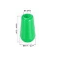 thumbnail image 2 of 2Pcs Guitar 3 Way Pickup Switch Tip M3.5 Plastic Toggle Switch Knobs LP Electric Guitar, Green, 2 of 5