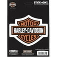 thumbnail image 3 of (4 pack) Chroma Harley Davidson Stick-Onz Automotive Decals & Stickers, 3 of 3