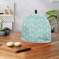 thumbnail image 4 of HELLHERO Soft Mint Floral Teapot Protective Waterproof Easy to Clean with Polyester Canvas for Kitchen, 4 of 8