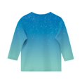 thumbnail image 4 of Girls Shirts Size 10 Crewneck Shirts for Girls Girls 3/4 Sleeve Shirts Size 12-14 L Tie Dye Tshirt for Kids Top for Girls 12-14, 4 of 6