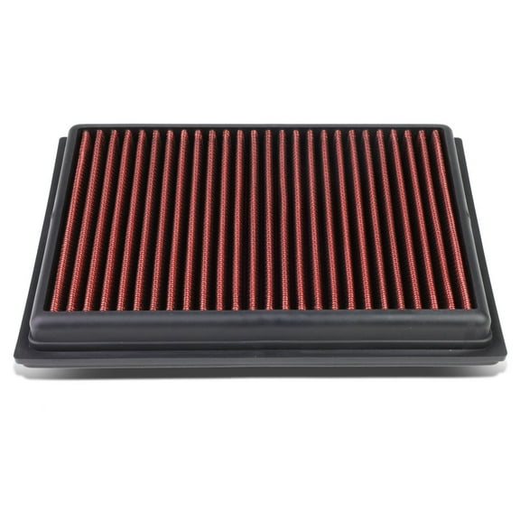 DNA Motoring AFPN-078-RD For Nissan Sentra / Rogue / Infiniti FX/Q Reusable & Washable Replacement High Flow Drop-in Air Filter (Red)