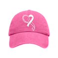 thumbnail image 3 of Miaoju Cancer Baseball Caps Cancer Awareness Accessories Adults Women Men Pink Ribbon Embroidered Hats Gifts, 3 of 5