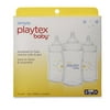 NEW- 3 Pack of Simply Playtex Baby Bottle, BPA Free, 3M+ 9 oz,