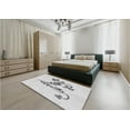 thumbnail image 5 of Ahgly Company Machine Washable Indoor Rectangle Transitional Platinum Gray Area Rugs, 2' x 3', 5 of 7