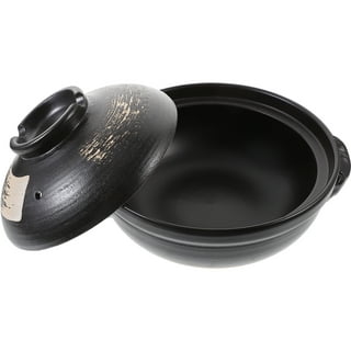 Dolsot Korean Stone Bowl Clay Pots for Cooking Korean Pot Ceramic Cooking Pot Korean Stone Pot Korean Bowl Onggi Kimchi Pot Stone Donabe Pot Crazy