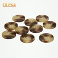 thumbnail image 3 of Uxcell 10pcs Resin Sewing Button, 30mm 5/8-inch 4 Holes Round Buttons for Coat, Men's Suit, Clothes Garment, 5#Beige, 3 of 7