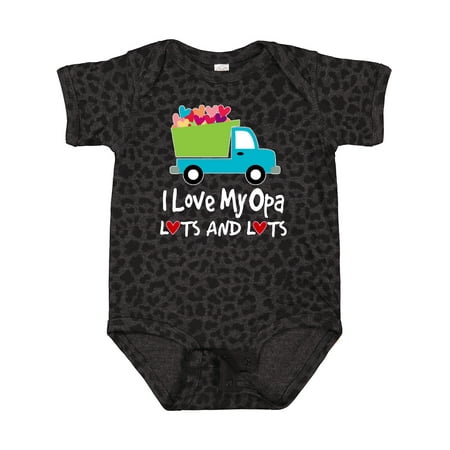 

Inktastic Grandson I Love My Opa Grandpa Gift Baby Boy Bodysuit