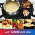 thumbnail image 2 of Total Chef Set Raclette & Fondue 2-en-1, Parfait pour les Repas en Famille et les Réceptions, 2 of 9