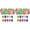 Multicolour 2PCS, variant on YWIYIUD Easter BasketStuffers 12Pack Prefilled Easter Eggs withRabbit StressBall FidgetToy Funny Stress Reliefing SqueezeToy for EggHunting PartyFavors Gifts ClassroomPrize