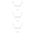 thumbnail image 1 of Collar del zodiaco Minnieouse Sagitario Plata Ins Colgante para amante Amigo, 1 of 6