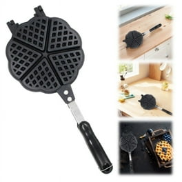 Rome Cast Iron Old Fashioned Waffle Irons, Pack of 2