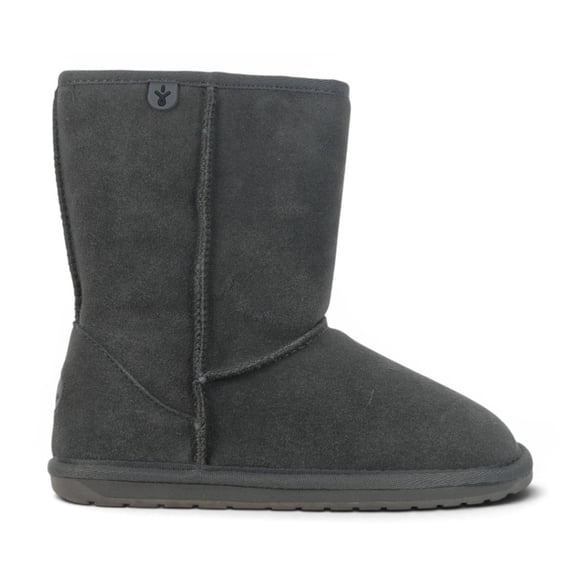 Emu Australia Little Kids Wallaby Lo Charcoal Booties K10102.CHAR<span> - </span>3 (Unisex)
