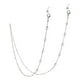 thumbnail image 2 of Cadenas para Anteojos Baoblaze Perlato Unisex Plateadas, 2 of 6